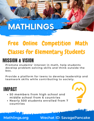 Mathlings poster
